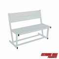 Extreme Max Extreme Max 3006.6641 Universal Aluminum Dock and Patio Bench 3006.6641